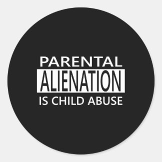 Adesivo A Alienação Parental É Sensibilização Para O Abuso
