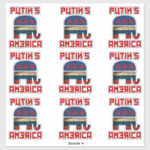Adesivo A América de Putin