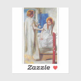 Adesivo A Anunciação por Dante Gabriel Rossetti