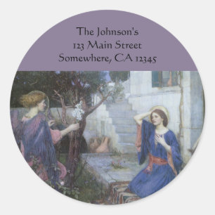 Adesivo A Anunciação por John William Waterhouse