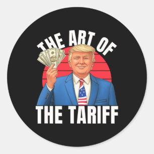 Adesivo A Arte Do Acordo Pautal Trump Man Liberat