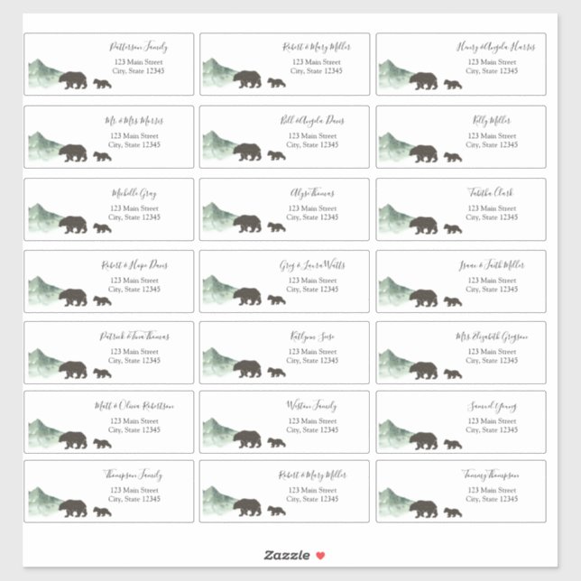 Adesivo A Aventura Começa Envelope De Endereço Convidado D (Folha)