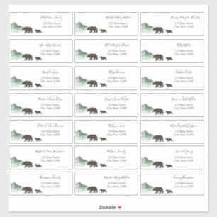 Adesivo A Aventura Começa Envelope De Endereço De Convid