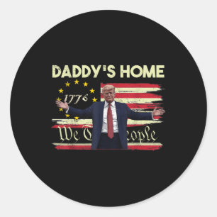 Adesivo A Bandeira Americana Trump Daddys Casa As Pessoas