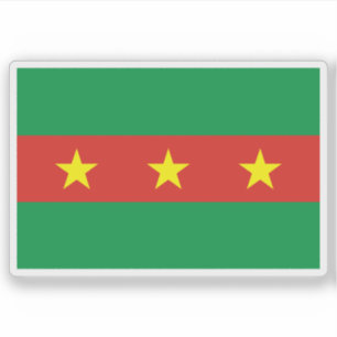 Adesivo A bandeira das pessoas Ewe, Gana