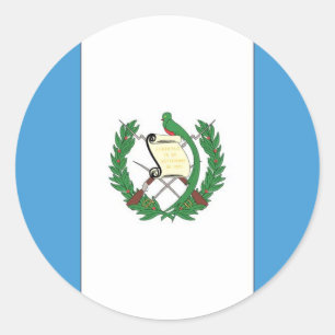 Adesivo A bandeira de Guatemala