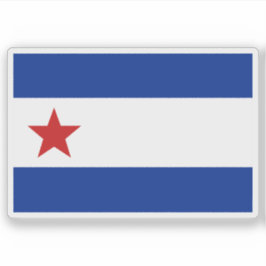 Adesivo A bandeira de Trinidad, Cuba