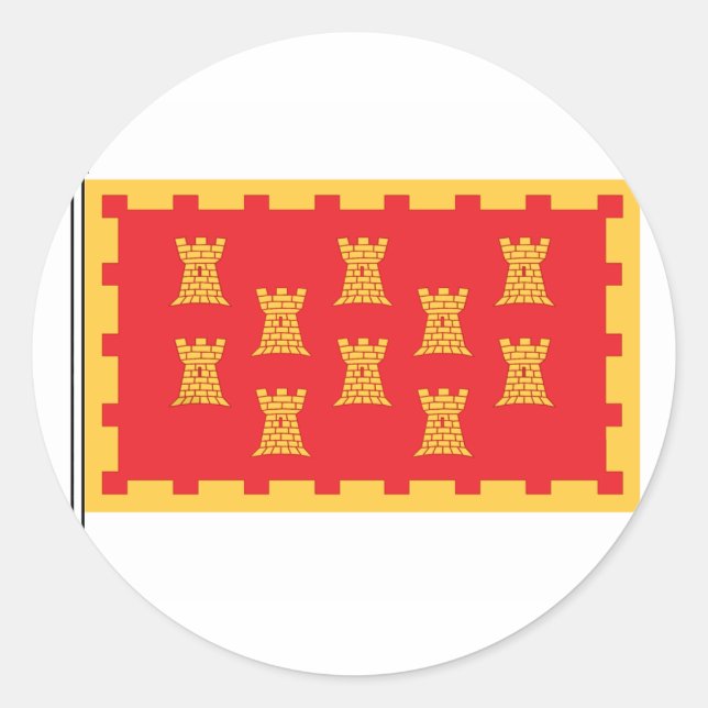 Adesivo A bandeira do Grande Mancuniano (Frente)
