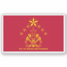 Adesivo A bandeira do Kīngitanga