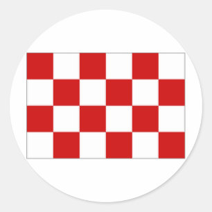 Adesivo A bandeira holandesa de Noord Brabante