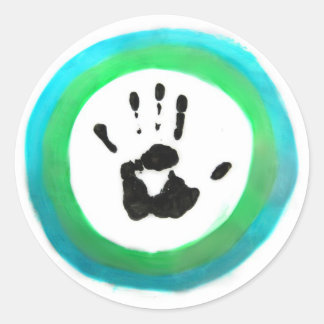 Adesivo A bandeira humana