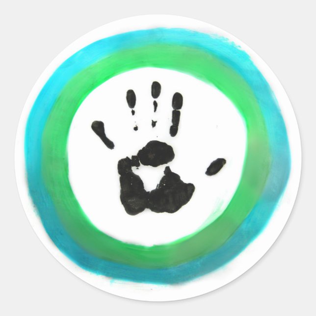 Adesivo A bandeira humana (Frente)