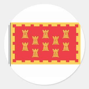 Adesivo A bandeira nativa de Manchester maior