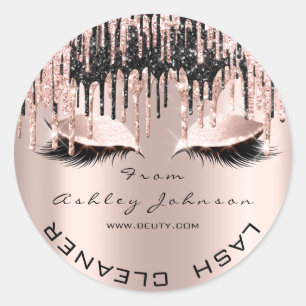 Adesivo A beleza conhecida Lshes goteja o líquido de