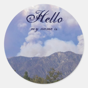 Adesivo A beleza da natureza, olá!, meu nome é