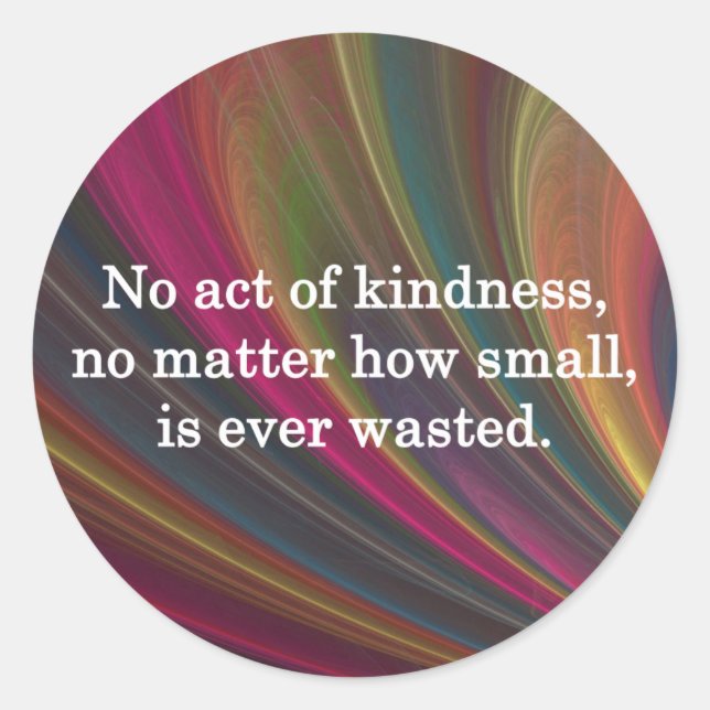 Adesivo A bondade fica mais doce com cada lembrança (Frente)