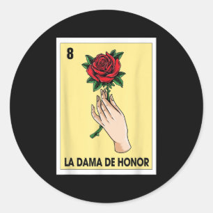 Adesivo A Bridesmaid Mexicana Bingo Card Bride Babe Bache