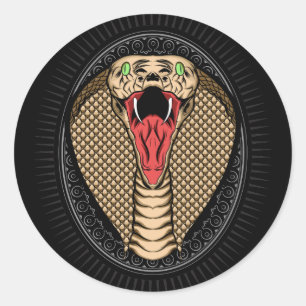 Adesivo A Cabeça Cobra