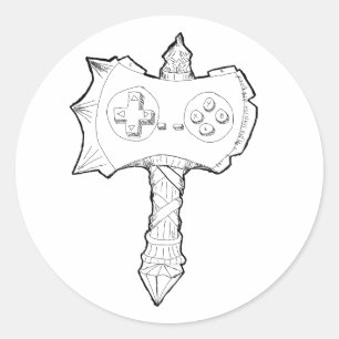 Adesivo A Caçadora Noob!