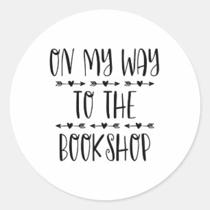 Adesivo A Caminho Da Livraria