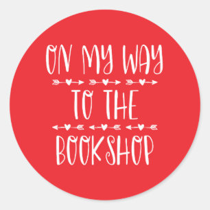 Adesivo A Caminho Da Livraria