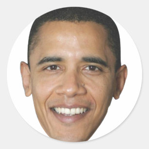 Adesivo A cara de Barack