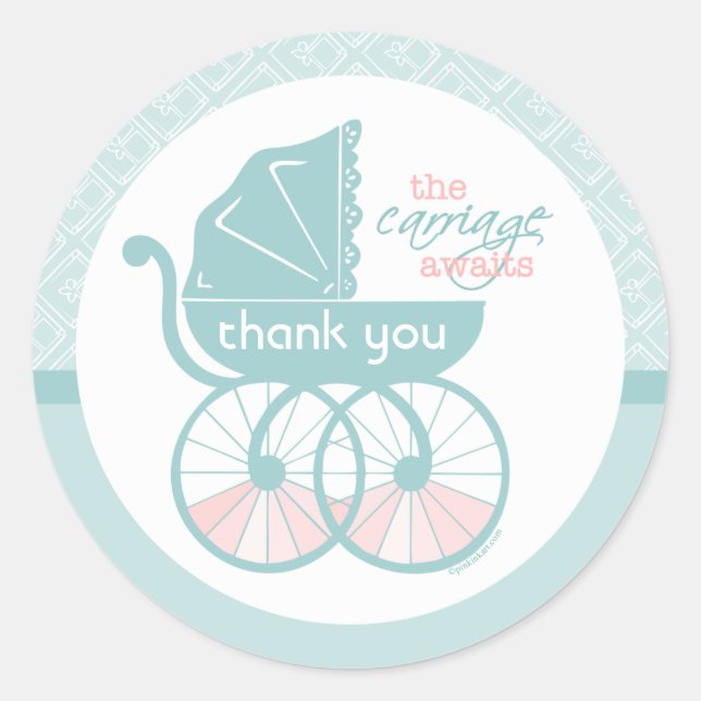 Adesivo A Carruagem aguarda (Frente)