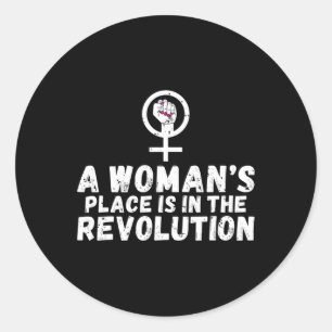 Adesivo A Casa Das Mulheres Está Na Revolução Forte Mulher