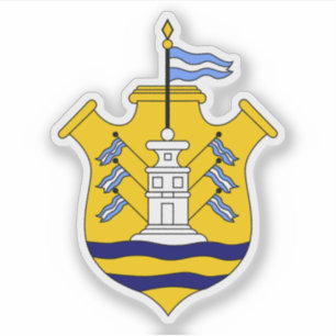 Adesivo A casaco de armas de Córdoba, Argentina