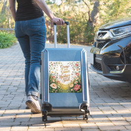 Adesivo A Cena do Caminho do Jardim Cresce com Graça Extra