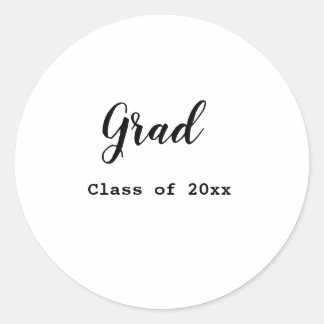 Adesivo A classe de graduação de 2023 de felicitações adic