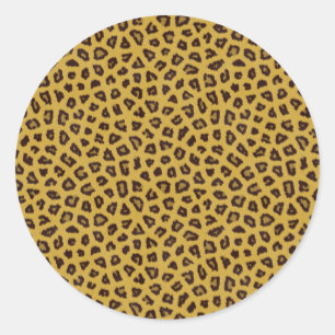 Adesivo A coleção da pele - leopardo
