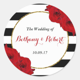 Adesivo A Coleção de Casamentos de Luxo Moderno-Chic - Ros