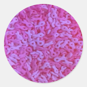 Adesivo A consciência cor-de-rosa do cancro da mama da
