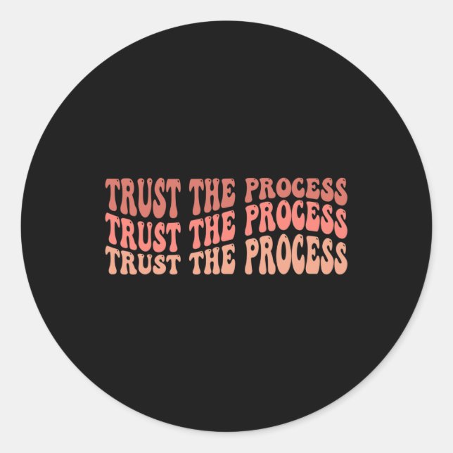 Adesivo A Cotação Inspiracional de Autoamor do Processo (Frente)
