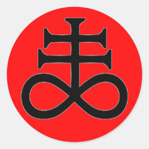 ADESIVO A CRUZ DA SATÃ