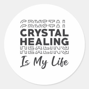 Adesivo A Cura De Cristais É O Meu Presente De Gemstones