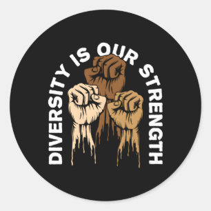 Adesivo A Diversidade É A Nossa Força Positiva Citações An