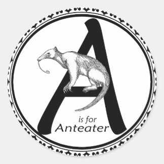 Adesivo A é para o Anteater