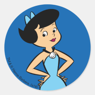 Adesivo A entulho dos Flintstones   Betty