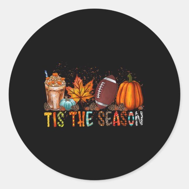 Adesivo A Época Pumpkin E O Futebol De Spice Fa (Frente)