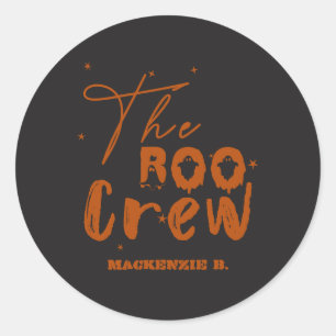 Adesivo A Equipe Boo Halloween Boo