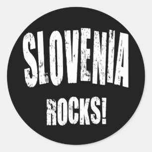 Adesivo A Eslovênia Rocks!