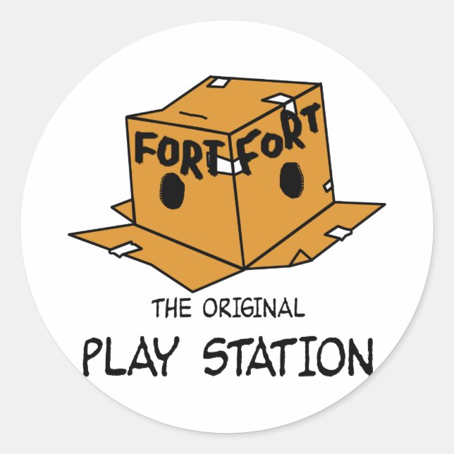 Adesivo A estação de jogo original (Frente)