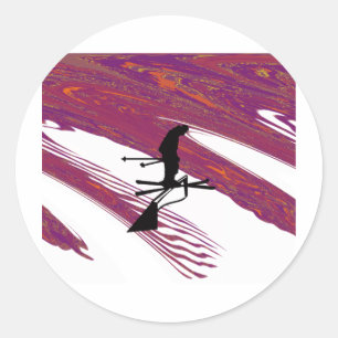 Adesivo A estática do ESQUI adere-se