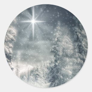 Adesivo A estrela de Bethlehem