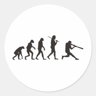 Adesivo A Evolução Da Bateria De Baseball