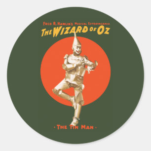 Adesivo A extravagância do Musical de mágico de Oz