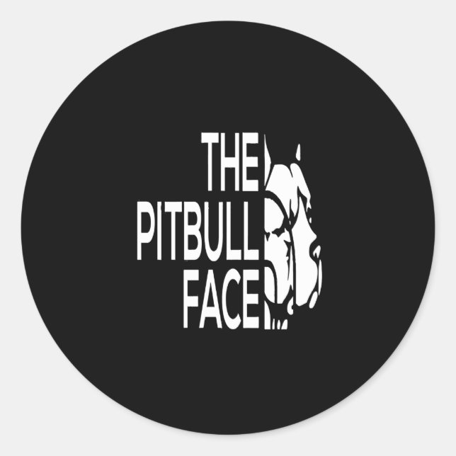 Adesivo A Face Pitbull (Frente)