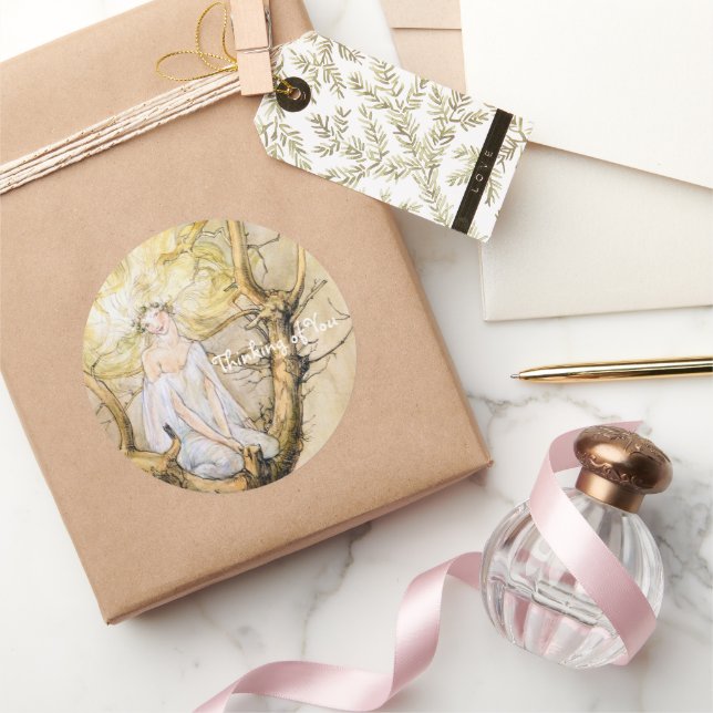 Adesivo A Fada de Árvore (Presentear)